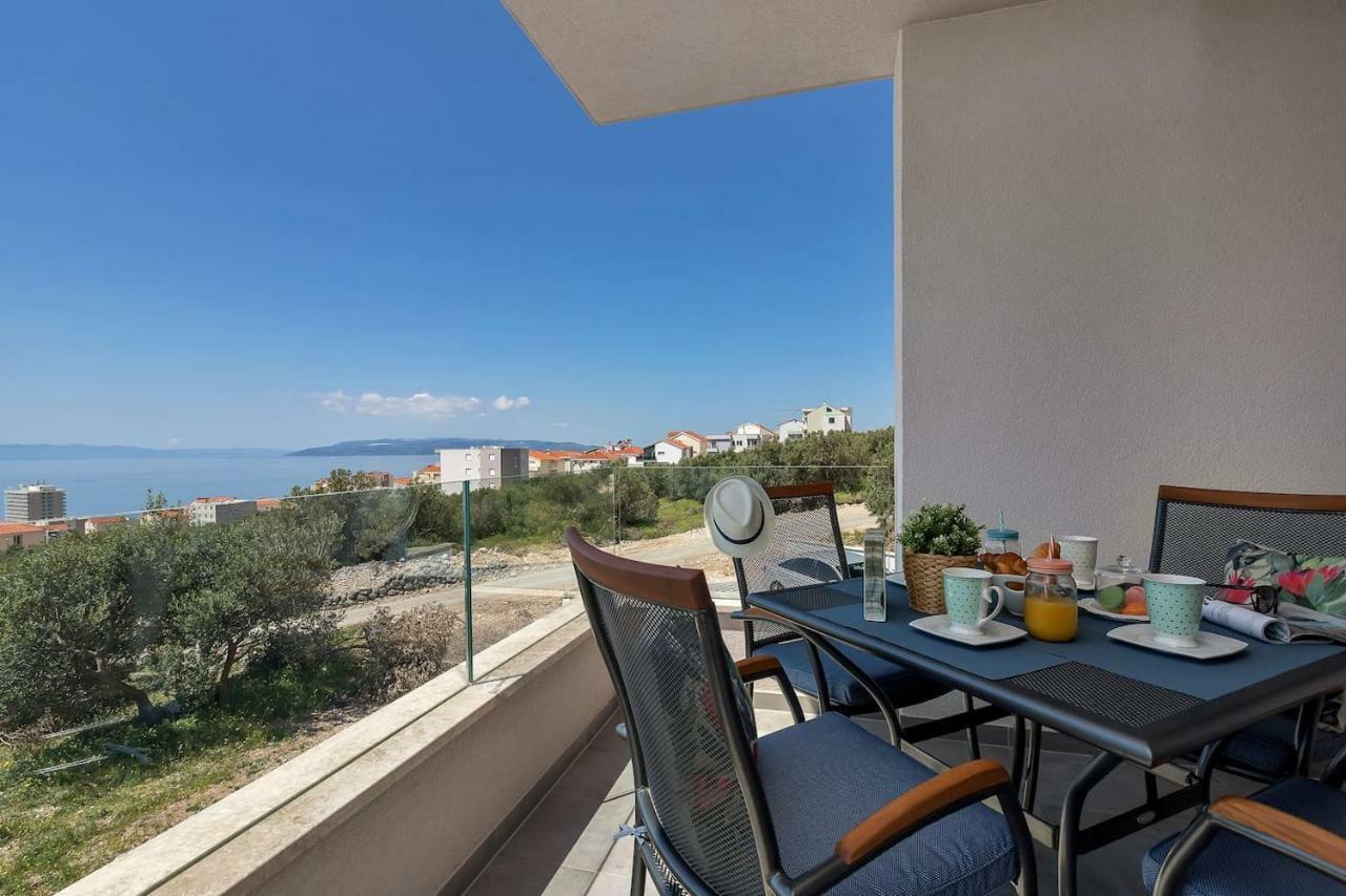 Charming Apartment Tissa With Sea View 马卡尔斯卡 外观 照片