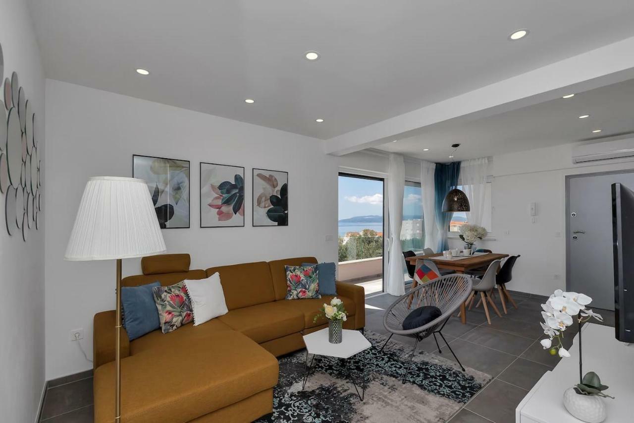 Charming Apartment Tissa With Sea View 马卡尔斯卡 外观 照片